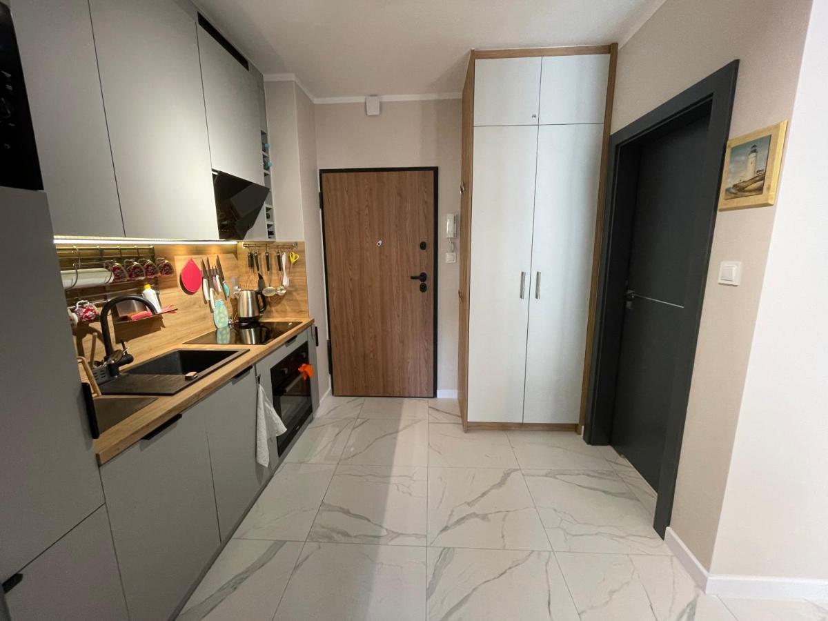 Ferienwohnung Lawenda Krynicka Krynica Morska Exterior foto